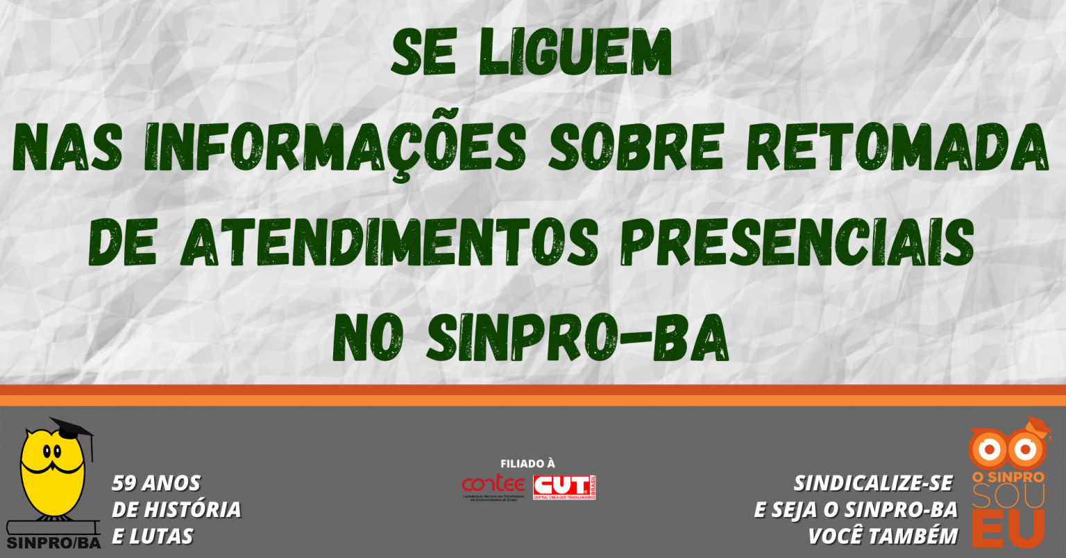 Sinpro Sindicato Dos Professores No Estado Da Bahia