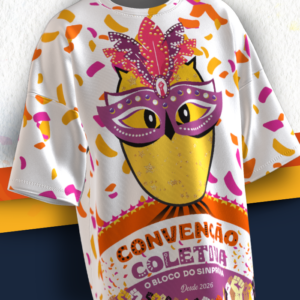 Camisa Bloco do Sinpro-BA 2026.